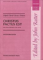 Christus Factus Est SATB choral sheet music cover